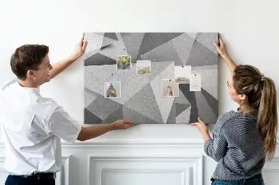 Parafatábla 3D absztrakciós mintával