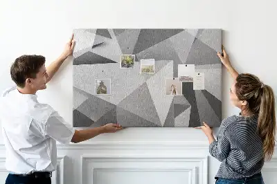 Parafatábla 3D absztrakciós mintával