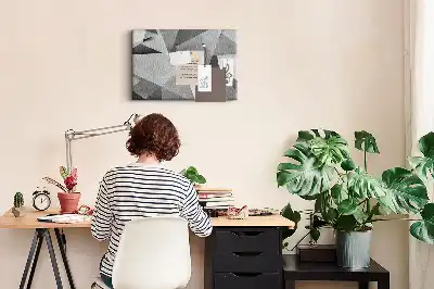 Parafatábla 3D absztrakciós mintával