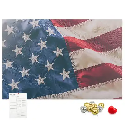 Amerikai zászló mintás fali parafa üzenőtábla