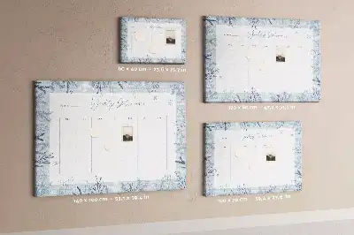Parafa üzenőtábla téli heti tervezővel