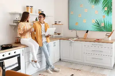 Pálmakeretes parafás üzenőtábla