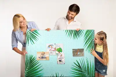 Parafatábla Esőerdő fali botanika
