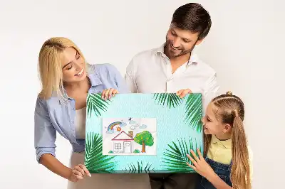 Parafatábla Esőerdő fali botanika