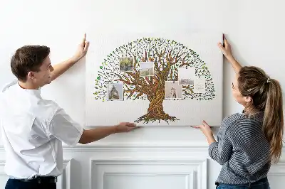 Parafatábla Fa gyökerek mintával