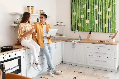 Bambuszfal parafatábla