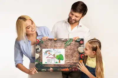 Parafa üzenőtábla vágódeszka formában