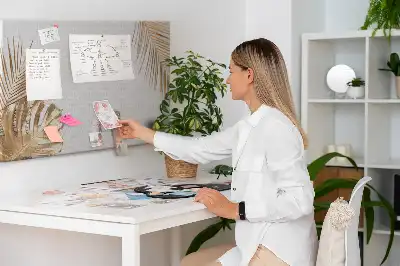 Trópusi botanikai grafikás parafatábla