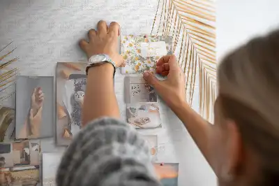 Trópusi botanikai grafikás parafatábla
