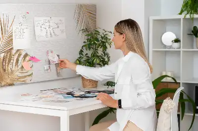 Trópusi botanikai grafikás parafatábla