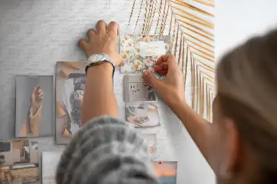 Trópusi botanikai grafikás parafatábla