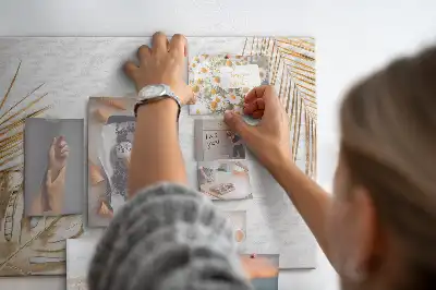 Trópusi botanikai grafikás parafatábla