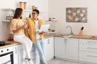 Parafa üzenőtábla téglafal mintával