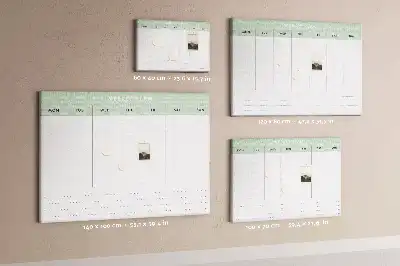 Parafatábla 7 napos kötelességosztó