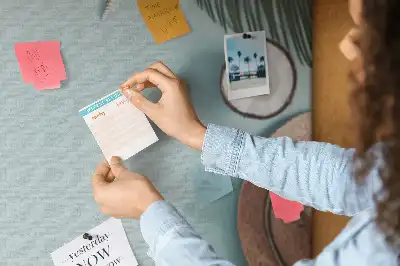 Parafatábla nyári kompozíció mintával