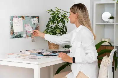 Parafatábla nyári kompozíció mintával