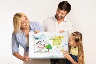 Parafatábla Állatok a kontinenseken
