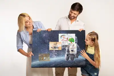 Űrhajós parafa üzenőtábla