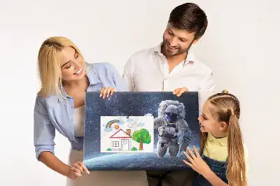 Űrhajós parafa üzenőtábla