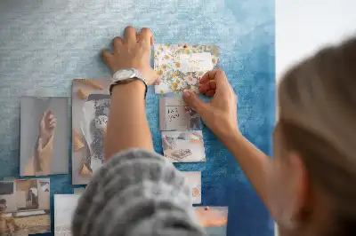 Absztrakció víz parafa üzenőtábla