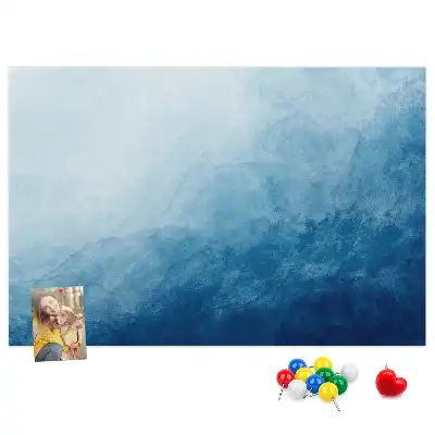 Absztrakció víz parafa üzenőtábla