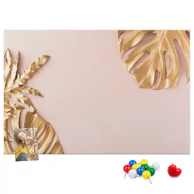 Arany trópusi leveles parafatábla