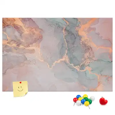 Elegáns márványmintás parafatábla