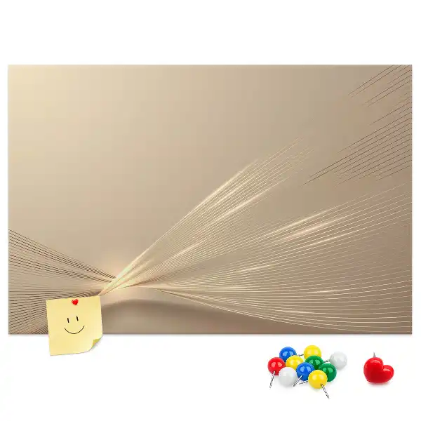 Absztrakt fény parafa üzenőtábla