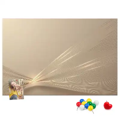 Absztrakt fény parafa üzenőtábla