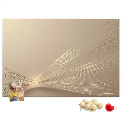 Absztrakt fény parafa üzenőtábla