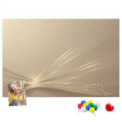 Absztrakt fény parafa üzenőtábla