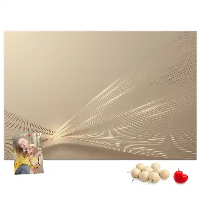 Absztrakt fény parafa üzenőtábla