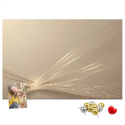 Absztrakt fény parafa üzenőtábla