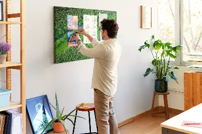 Parafa üzenőtábla Folyó az erdőben mintával
