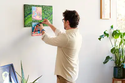 Parafa üzenőtábla Folyó az erdőben mintával