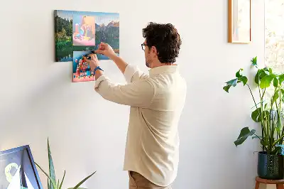 Tó tájkép parafatábla