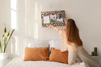 Évgyűrűk parafatábla