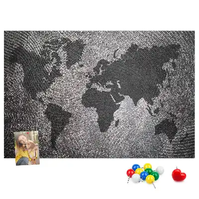 Minimalista betonvilág parafatábla