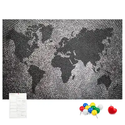 Minimalista betonvilág parafatábla