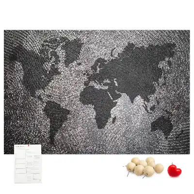Minimalista betonvilág parafatábla
