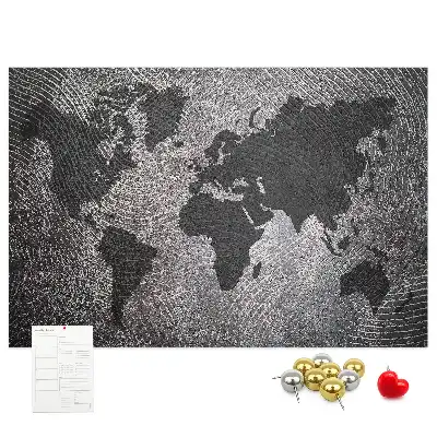 Minimalista betonvilág parafatábla