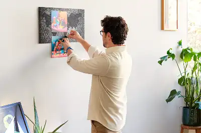 Minimalista betonvilág parafatábla
