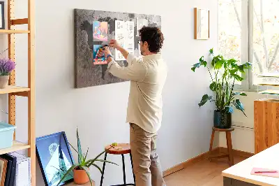 Parafatábla építészeti beton térképpel