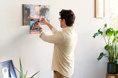 Parafatábla építészeti beton térképpel