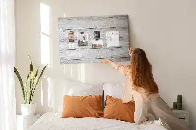 Parafa üzenőtábla festett deszkák mintával