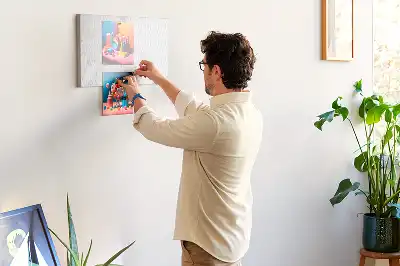 Fali parafa üzenőtábla természetes márvány textúrával