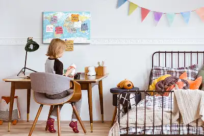 Parafa üzenőtábla A világ közigazgatási felosztása térképpel