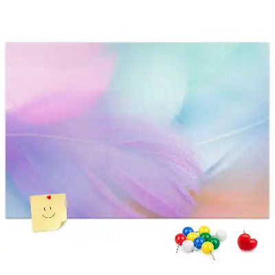Parafa üzenőtábla színes tollakkal