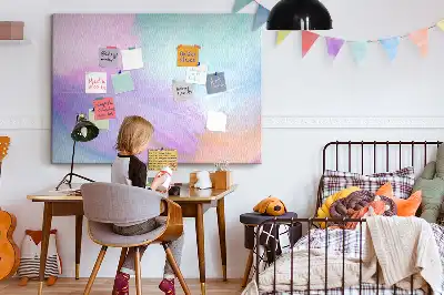 Parafa üzenőtábla színes tollakkal