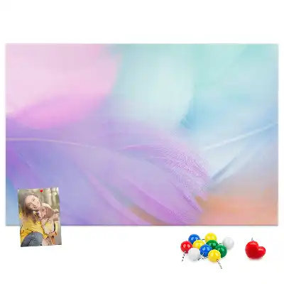 Parafa üzenőtábla színes tollakkal